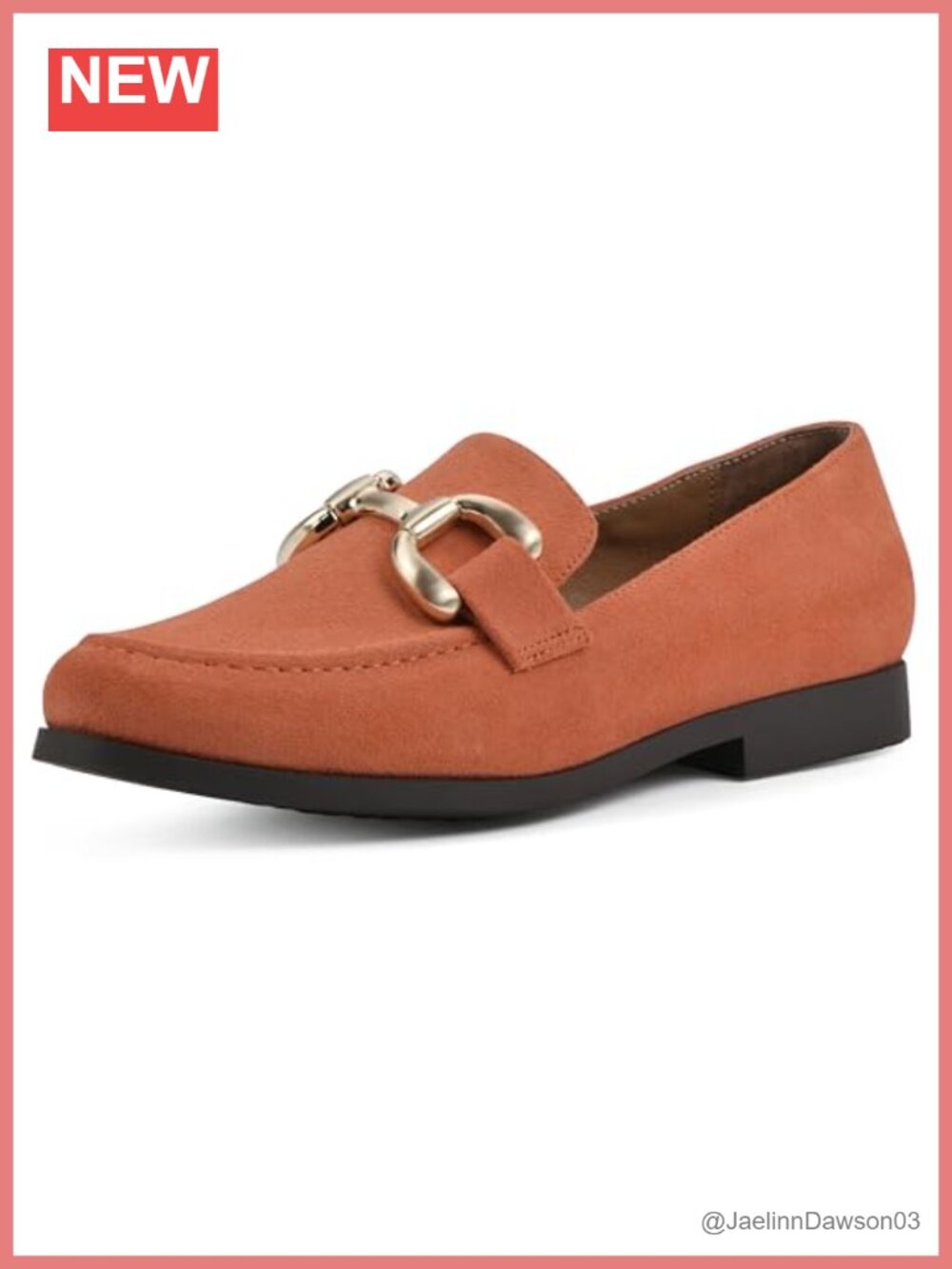 Women's Moc Toe Loafer Cushioned Insole Bit Ornament Leather Pull-On